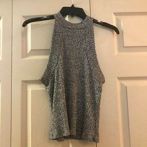 Grey Halter Tank